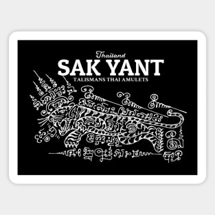 Muay Thai Sak Yant Tiger Magnet